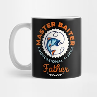 Father Master Baiter Fishing Theme Mug